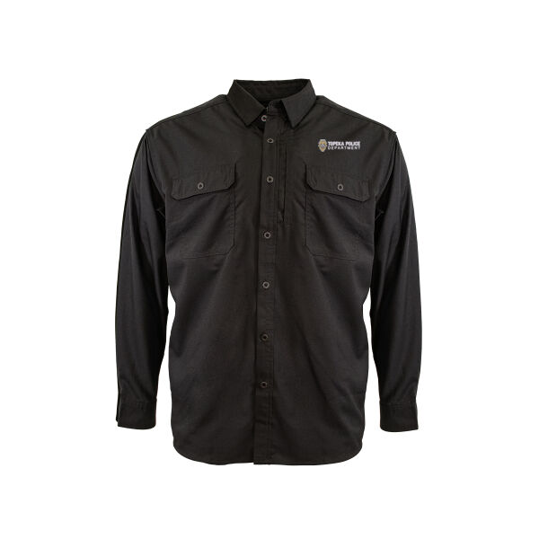 Police Work Horse Long Sleeve Work Shirt Thumbnail