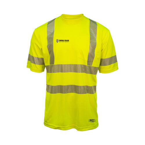 ANSI Class 3 Segmented Tape UltraSoft Short Sleeve Pocket Tee Thumbnail